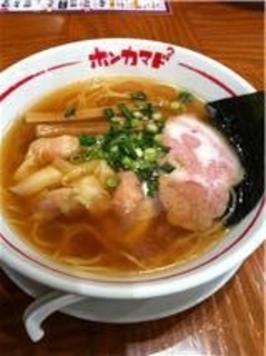 海老ワンタン麺