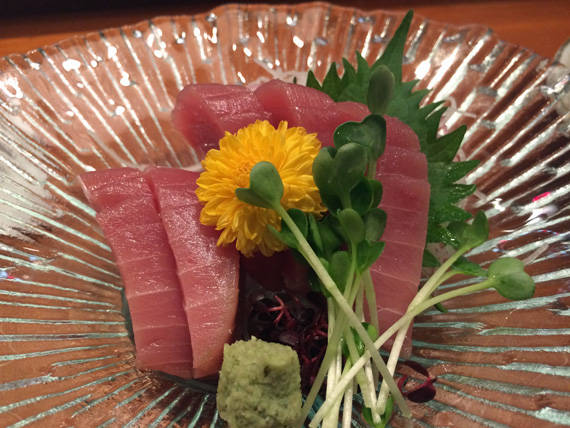 だいこんポルチーニソースかけ