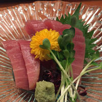 だいこんポルチーニソースかけ