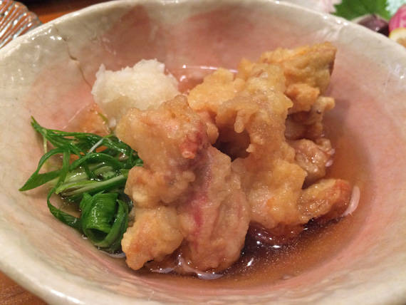 だいこんポルチーニソースかけ