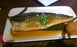 さばの梅煮