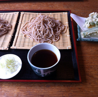 天ぷら付　盛そば