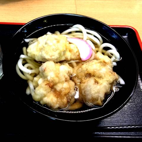 とり天うどん