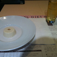 白ゴマと豆乳のブランマンジェ