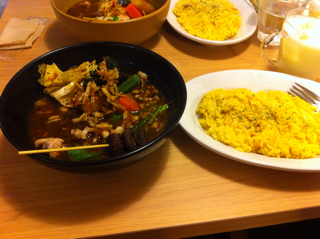 ほろ苦スパイシーカレー