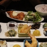 チキン南蛮のおばんざいプレート