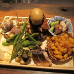 前菜の盛り合わせ