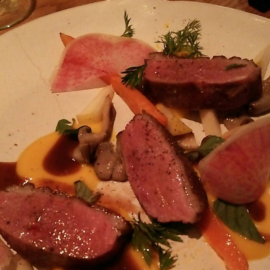 青森県産鴨胸肉のロースト