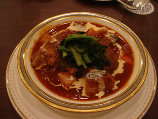 ビーフシチュー煮込みハンバーグ