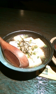 餅いり揚げ出し豆腐