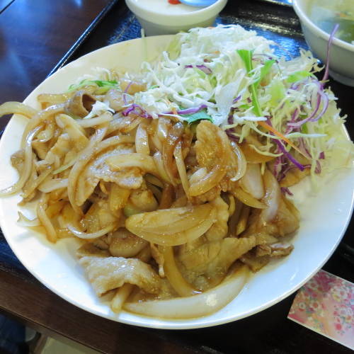 しょうが焼き定食