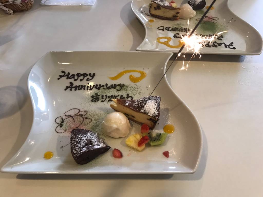 本日のドルチェ盛合せ