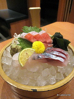 とれとれ造り三品盛り