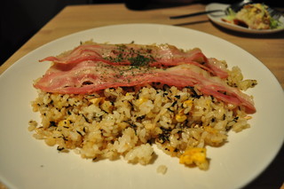 ジャスミン茶のチャーハン