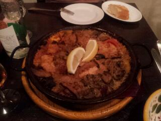 田舎風パエリア