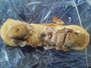 ジャガイモときのこのスキャッチャータ