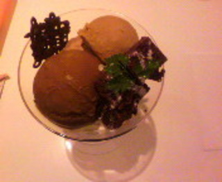 チョコレートパフェ