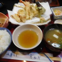 天ぷら定食㊤