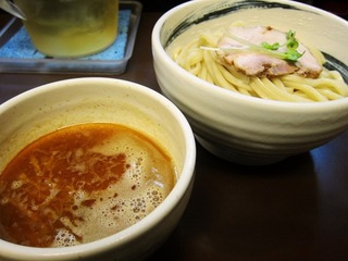 海老つけ麺（濃厚）