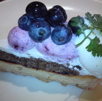 ブルーベリーのタルト