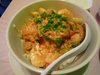 シーフード炒めごはん