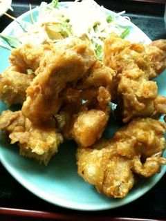 若鶏の唐揚げ定食