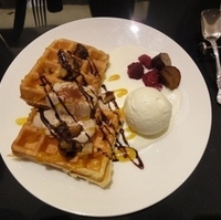 マロンのワッフル