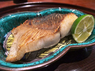 マナガツオの塩焼き