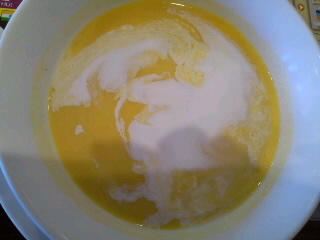 かぼちゃの冷製スープ