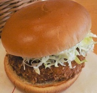 海老カツバーガー