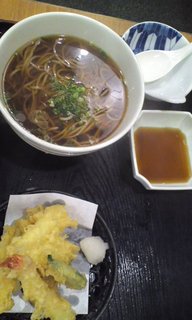 天ぷらそば
