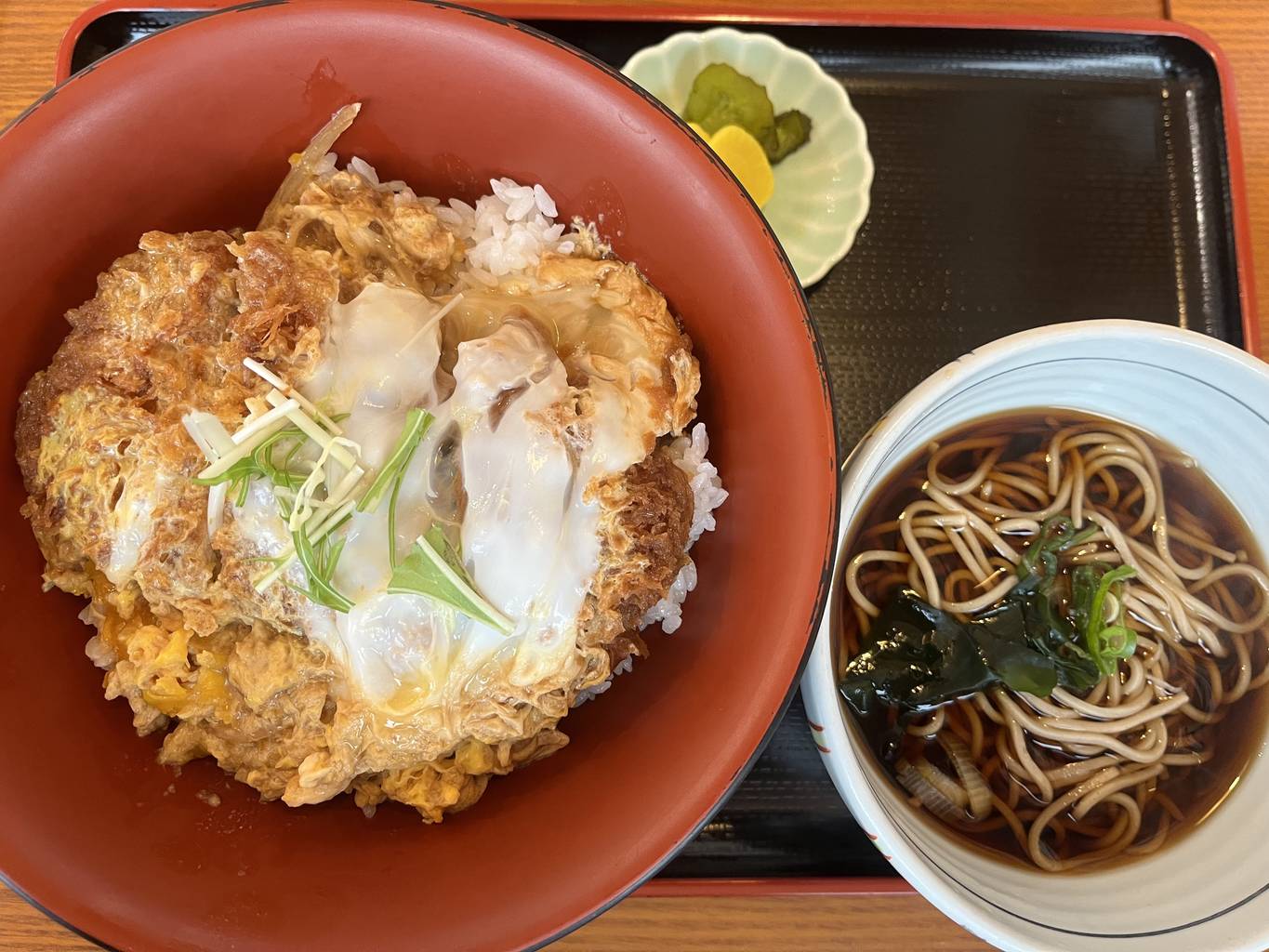 カツ丼＋ミニ蕎麦