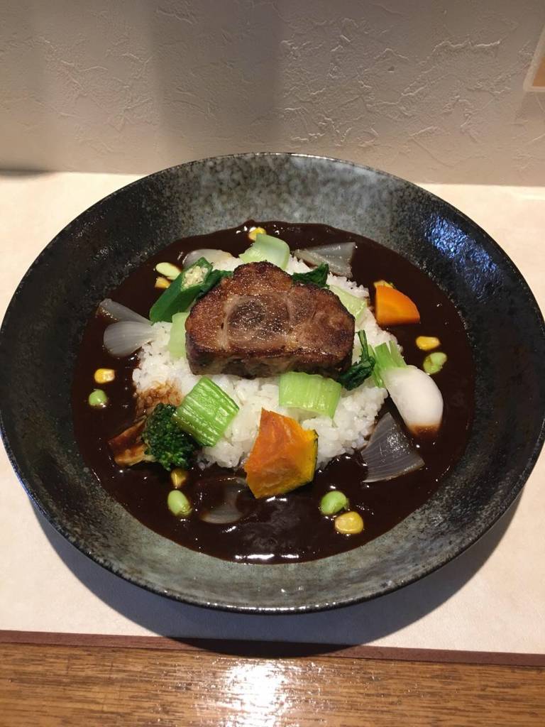 イタリア産ポークのカレー