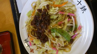 牛スジ焼きちゃんぽん