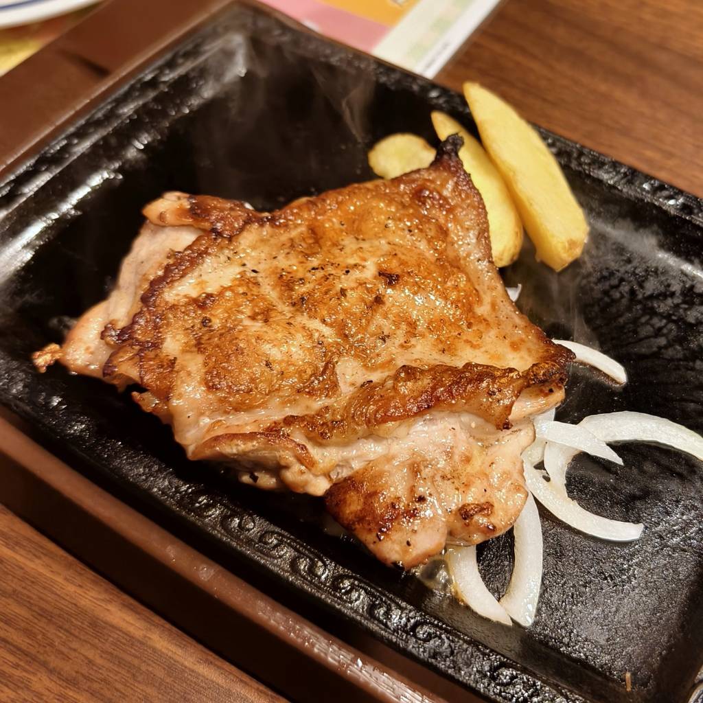 炭焼き風チキンステーキ