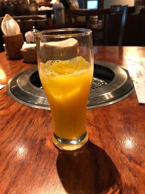 オレンジジュース