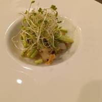 いかとせりのサラダ仕立て