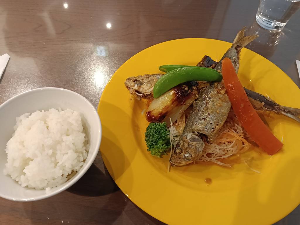 魚料理（イワシ）