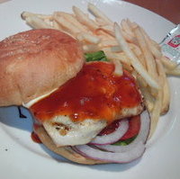 ＢＢＱチキンバーガー