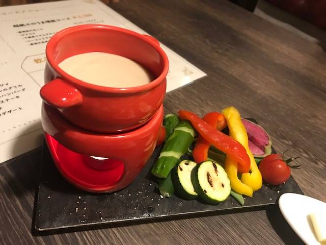 カンビーフのバーニャカウダー