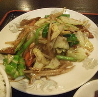 レバ野菜炒め