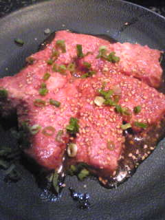 国産霜降り風焼肉