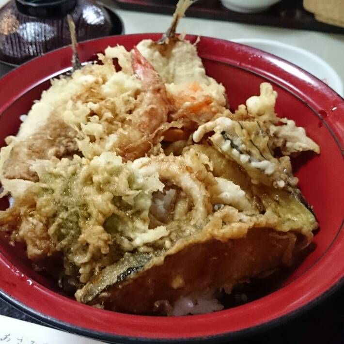 ミックス天丼