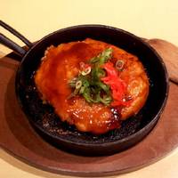 大和芋のふわふわお好み焼き