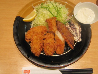 かきふらいと野菜かつ