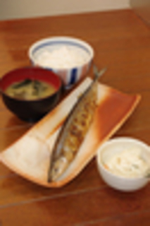 根室のさんま定食