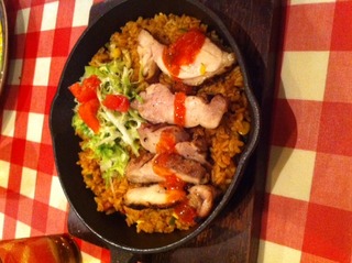 鉄板ジャンバラヤ