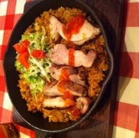 鉄板ジャンバラヤ