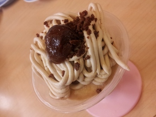 キャラメルマロンパフェ