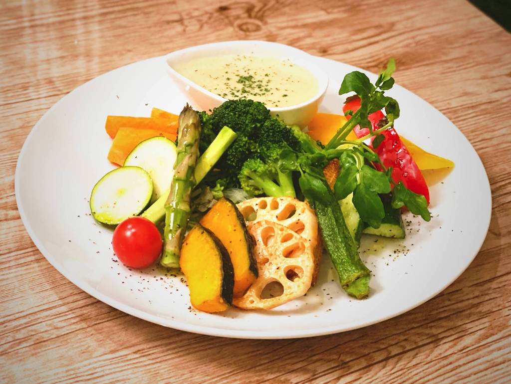 有機野菜のバーニャカウダ